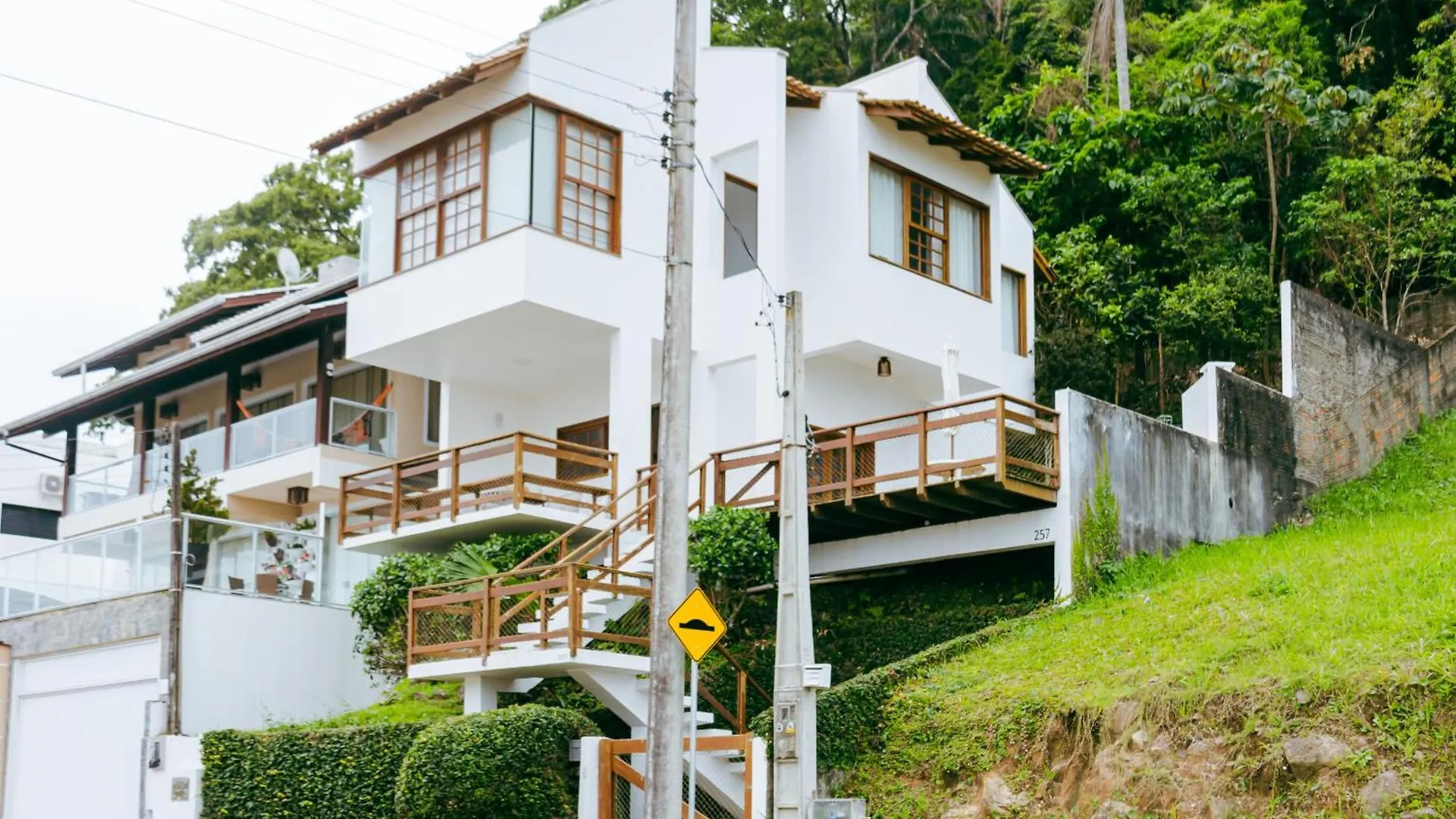 Villa Casa Com Vista Mar Na Praia Do Quilombo Fs6338 Penha